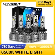 Novsight N61 Car Headlight Lamps 6500K LED Bulb 60W 13000LM Plug and Play