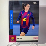 Football Card AITANA BARCELONA TOPPS 2025