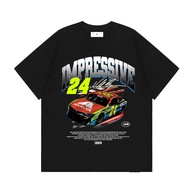 INSstudios T-Shirt Oversize Boxy Axalta Nascar Black Tees KAOS