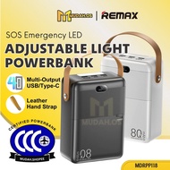 REMAX Original 3C Powerbank CCC Portable Ultra-Large 80k Camping Power Bank Fast Charging And High C