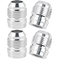 EVIL ENERGY 10AN Male Weld on Bung Fitting Aluminium 4PCS