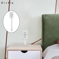 [Dickly] Electrical Outlet Extender Extendable Outlet Box Plug for Bedside Table