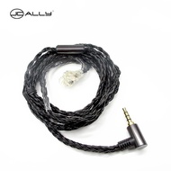 JCALLY JC16S 16 Shares 480 Cores Upgrade Cable HIFI Earphone Upgrade Cable for Shure MMCX KZ EDX ZSN ZS10 PRO TFZ T2 BL03 Aria