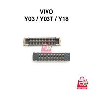 MESIN Vivo Y03 Y03T Y18 LCD Connector Socket Connector Lcd Di Board Machine