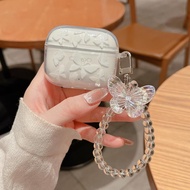 【Fashion】Case for OPPO Enco R4/Air 4i Bracelet Charm TPU Transparent Eearphone Protective Cover with