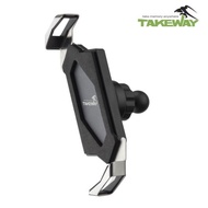 TAKEWAY T-PH05B Black Falcon Z Mobile Phone Holder (Applicable: LA1-PH05)