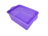 ตะกร้า ตะกร้าเล็กมีฝาปิด กล่อง กล่องเล็กมีฝาปิด กล่องเก็บของ เก็บของกระจุกกระจิก ขนาดเล็ก 24x18x11 ซ