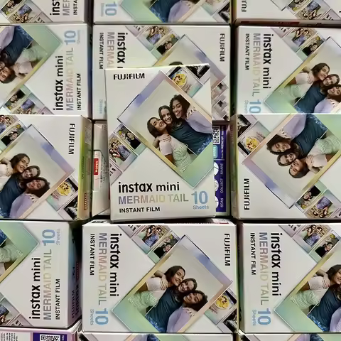 Fujifilm Instax Mini Film Instax Mini 12/41 Instax Mini MERMAID TAIL Film For Fuji Mini EVO 40 SE 25