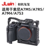 JLwin Camera Rabbit Cage Suitable for Sony A7M5/A7R5/A7M4/A7S3 Rabbit Cage Expansion Frame Photograp
