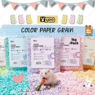 YEE Color Paper Grain (Hamster Bedding, Wood Bedding, Paper Bedding, Cotton Bedding)