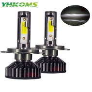 YHKOMS  Led Headlight Bulbs H4 Car Light H7 H1 H8 H9 H11 9005 HB3 9006 HB4 Fog Light 4300K 6500K 500