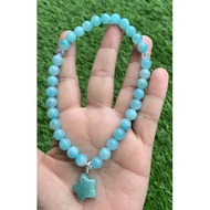 Tasbih Amazonite with Amazonite Charm