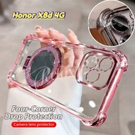 For Honor X8d 4G Glitter Shockproof Silicon Case For Honor X8D X8 a b c d HONOR X8D X8a X8b X8c X8d 
