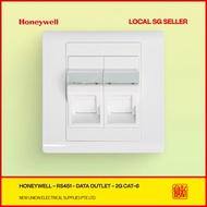 [SG LOCAL SELLER] HONEYWELL R5451 2-Gang CAT-6 Data Outlet