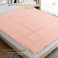 Mattress Topper Protector Silicon Thick and Comfortable Silicone Mattress Protector Size 120x200/ 18