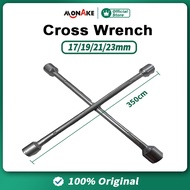 MONAKE German Tools CRV Cross Wrench 350mm YT Length extended 8-23cm Repair Socket Wrench Y-Type T-T