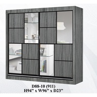 Almari Baju Almari Pakaian Wardrobe 8x8 kaki
