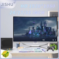 JISHU 32 inch All in One Desktop PC Computer Set PC Full Set Large Monitor | Intel Core i5/i7 8G/16G RAM SSD for Home/Office/Business Fashion Energy Saving High Speed Hard Disk