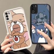 DF-105 Tom and Jerry Luxury Shockproof Casing for VIVO Y19S V40 Y300 Y200 Lite Pro