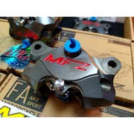 ปั้มด้วง MFZ แท้ 2 pot สีเข้มพร้อมกล่องและ น็อตเลส MFzแท้100%