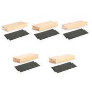 Dual-Purpose Guitar Fretboard Radius Sanding Block Fret Fretboard Leveling Sanding Block + Sanding P
