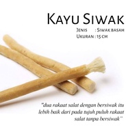 Siwak sewak miswak / Siwak sunnah / Wet Siwak 15cm