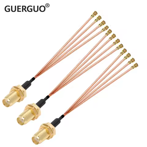 1PC 1to 4 SMA to 4 MHF Splitter RG178 Cable SMA Pigtail 4 x U.fl MHF1 Female SMA Female WIFI Antenna