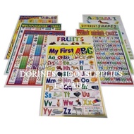 Paper Illustration Chart ,Papel (thin) Educational Charts