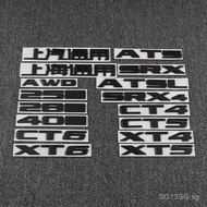New product suitable for Cadillac CT4 CT5 CT6 AT XTS XT5 28T Rear emblem letter sticker in black Q25