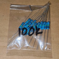 R 100K Ohm 0.5W 100 K Kilo 0.5 Watt 5 Percent Resistor 20 Pcs