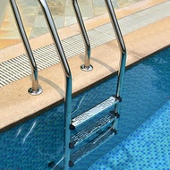 บันไดสแตนเลสขั้นบันไดขั้นบันไดเปลี่ยนสำหรับสระว่ายน้ำ SPA Pool
