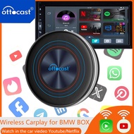 Ottocast Android 13 Ai Box Wireless Carplay Adapter Google Play Store Netflix Youtube IPTV Multimedi