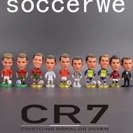 Soccerwe Kodoto AL Nassr Man Utd Juventus Madrid CR7 Ronaldo football figures figurine model toy pat