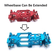 RC01 1/28 Scale RWD RC Drift Car Wheelbase Adjustable Metal Chassis Frame KIT for K969 K989 284131 M