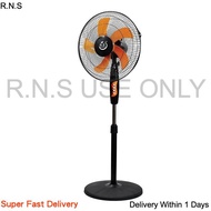 Stand Fan Kipas Berdiri Ultra Strong Floor Stand Fan 16 Inch 5 blades 3 Speed Mode Kipas Berdiri Ang