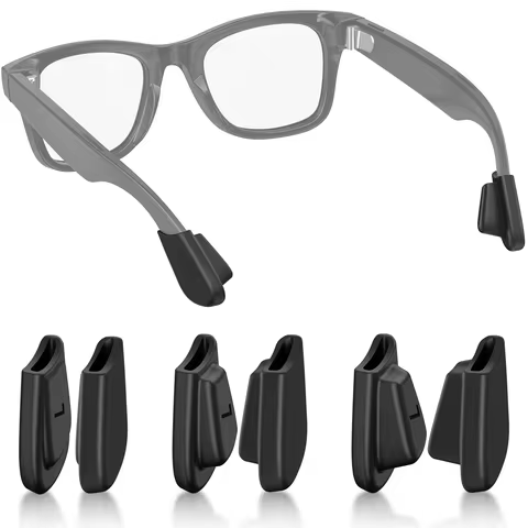 New Anti-Slip Silicone Eyeglass Ear Grips For Ray-Ban Meta Wayfarer/Skyler/Headliner&Gen 2 Smart Gla