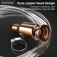 FOREVERGO 1M/1.5M/2M/3M/4M Manual Gasoline Fuel Suction Pipe Gas Siphon Pump Water Shaker Siphon Saf