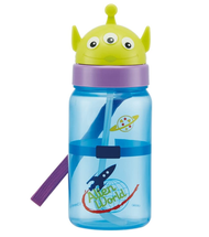 Skater 吸管水壺 立體造型 吸管附帶水壺 玩具總動員 三眼怪 迪士尼 350ml PBS3STD