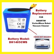 B.M DH1405CWS Battery Replacement for Smartmi VortexWave Robot Vacuum Cleaner 5200mAh dh1405cws