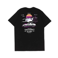 T-shirt Distro Kreklin Tokyo Drift Black | Men's Distro T-Shirts Wanita