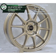 NEW RIM WEDSSPORT TC105N 16 INCHI PCD 4x114.3