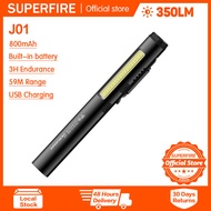 SUPERFIRE Flashlight J01 laser pointer flashlight headlight/side light/purple light/laser light four