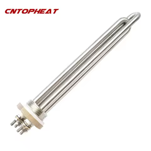 24v 600w Heater Water Preheating Heating Element 1"BSP DN25 Solar Water Heater Submersible Gas heate