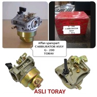 CARBURETOR G 200 ORIGINAL TOROY CARBURETOR G 200