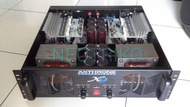 NEW power amplifier rakitan 3 ch: 1000 + 500 + 500 watt. ampli