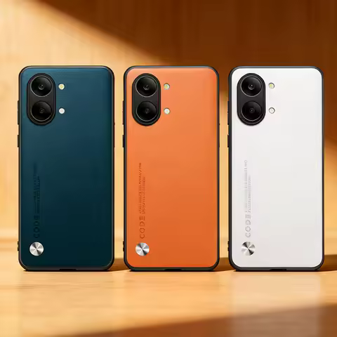 Plain Leather Case For Poco X8 Pro Max X8 pro M8 Pro POCO F8 Ultra F7 X7 M7 Pro F6 M6 X6 Pro F5 X5 C