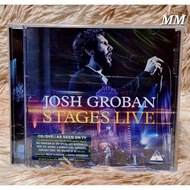JOSH GROBAN CD WITH DVD STAGES LIVE ON TV 2CD