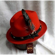 FEDORA HAT LIST KALEP FUR PURE WOOL MATERIAL/IMPORTED LAKEN HAT FEDORA HAT FASHION HAT
