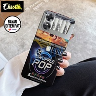 Case Oppo A17 - Casing Oppo A17 - EKSOTIK - Fashion Case - ROKOK - Silikon - Aksesoris Handphone - K