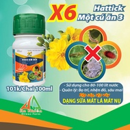 X6 HATTRICK | SÂU MAI BỌ TRĨ NHỆN ĐỎ RỆP SÁP